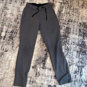 Size 2 Lululemon Dark Gray straight joggers